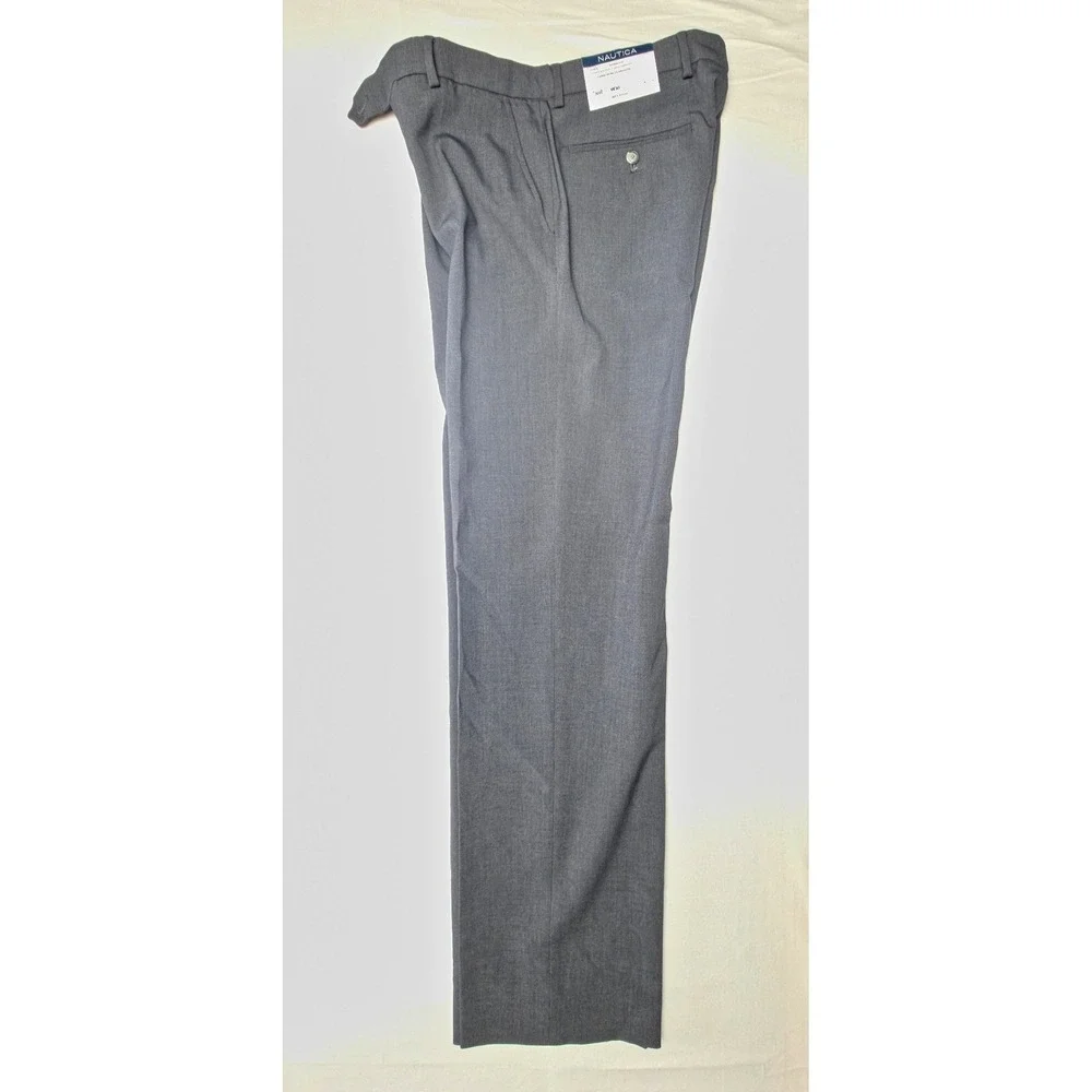Nautica 2 Piece Suit Mens Chest 36R Pants‎ 30Wx30L Charcoal Modern Fit NWT